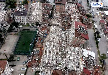 برآورد خسارت زلزله ترکیه با استفاده از نور