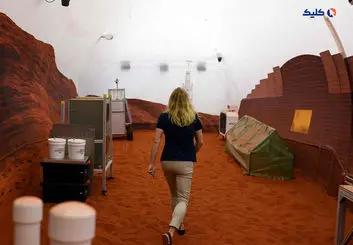 شبیه سازی زندگی انسان ها در مریخ