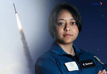 اولین زن فضانورد عربستانی به فضا رفت