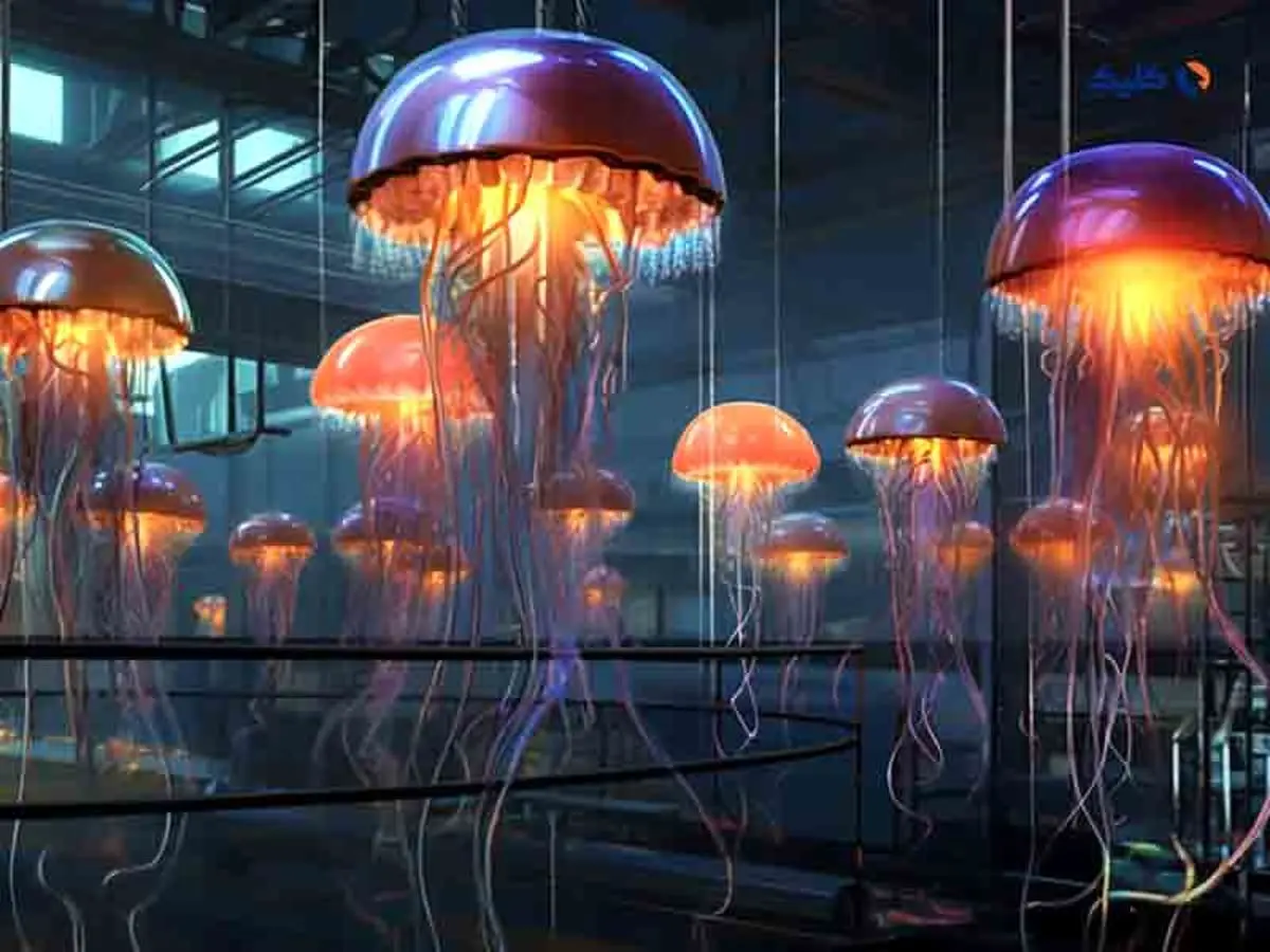 هوش مصنوعی، تصاویری از کارخانه تولید عروس دریایی را افشا کرد!