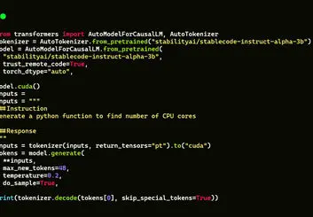 Stability AI از مدل هوش مصنوعی StableCode برای تولید کد رونمایی کرد