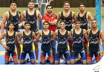 تیم ملی کشتی آزاد نوجوانان ایران با حمایت همراه اول قهرمان جهان شد