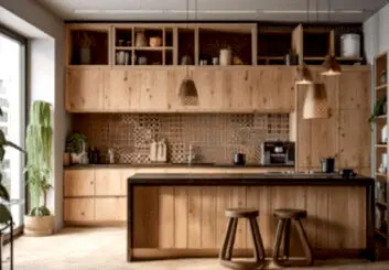 5 دلیل برای انتخاب کابینت چوبی