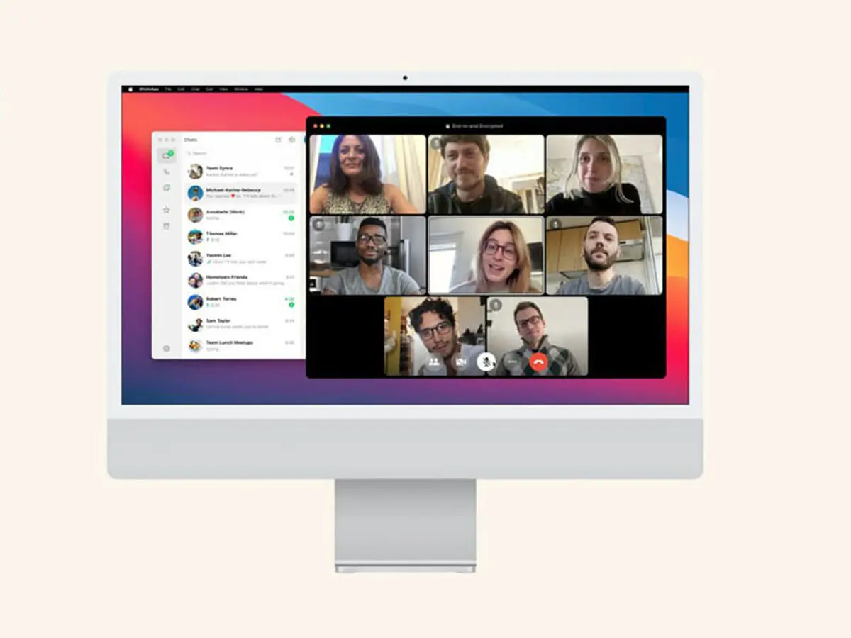 نسخه جدید واتس‌اپ مک به قابلیت تماس گروهی ویدیویی و صوتی مجهز شد