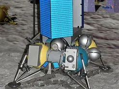 اثر سقوط هواپیما لونا-25 روسیه در ماه