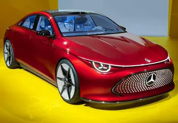 کانسپت مرسدس بنز CLA با سبک طراحی متفاوت و برد 750 کیلومتر معرفی شد