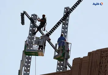 لوگوی درخشان X از بالای ساختمان اصلی توییتر برداشته شد