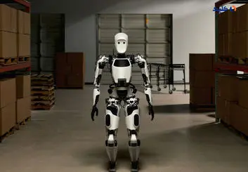 اولین ربات انسان نما که در کارخانه مشغول به کار شد