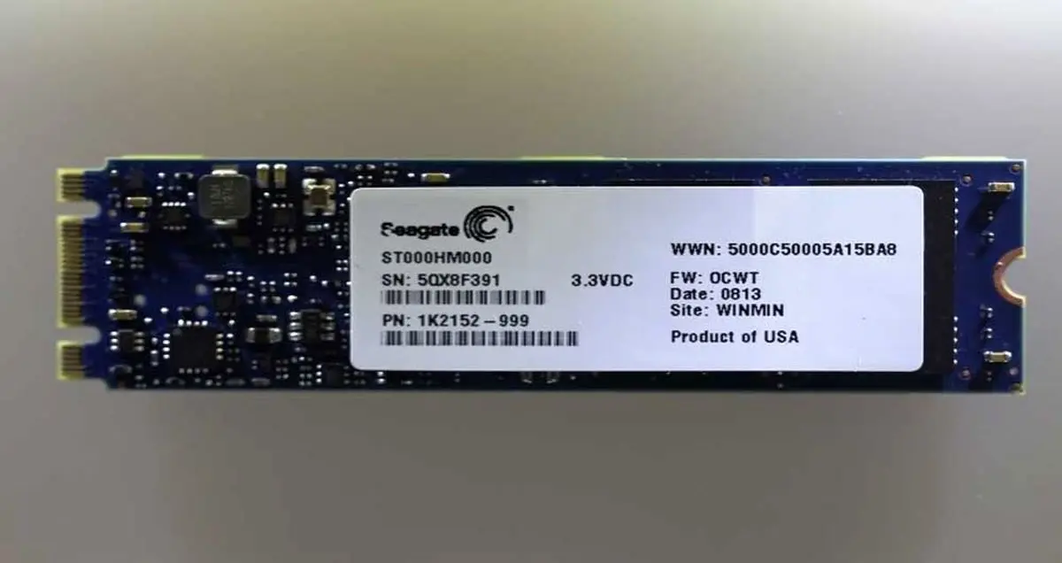فلش های ده گیگابایتی seagate سازگار با OCP