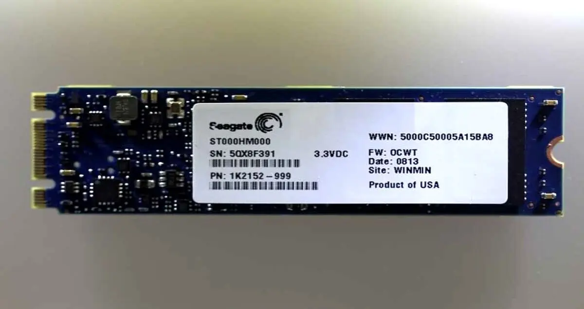 فلش های ده گیگابایتی seagate سازگار با OCP