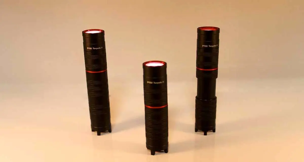 چراغ قوه‌ای به کوچکی یک چوب کبریت