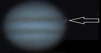 رصد برخورد جسم ناشناخته با سیاره مشتری