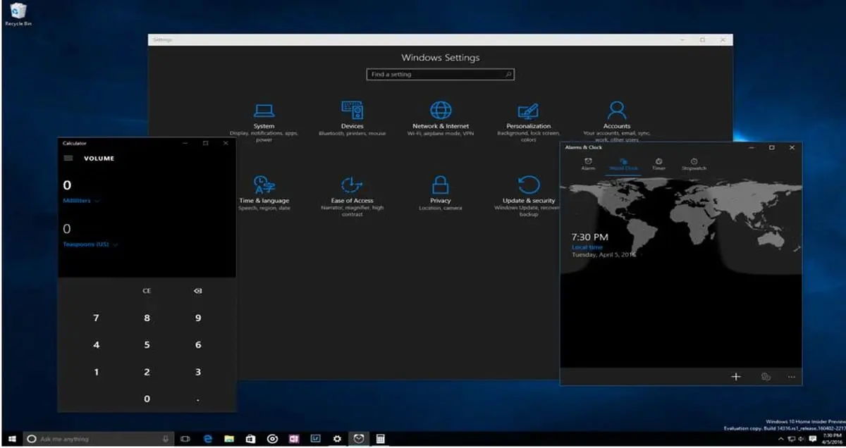 جدیدترین نسخه ویندوز ۱۰ با امکانات جدید عرضه شد
