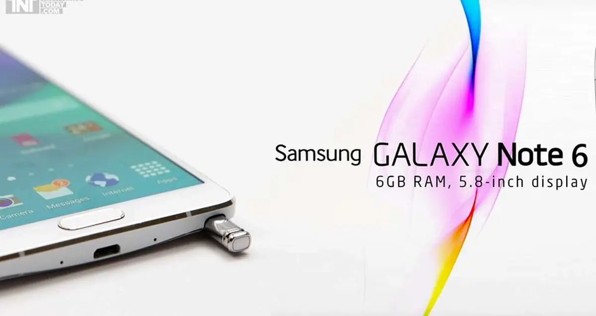 گلکسی نوت ۶ از استاندارد ضد آب و اسکنر عنبیه چشم بهره‌مند می‌شود!