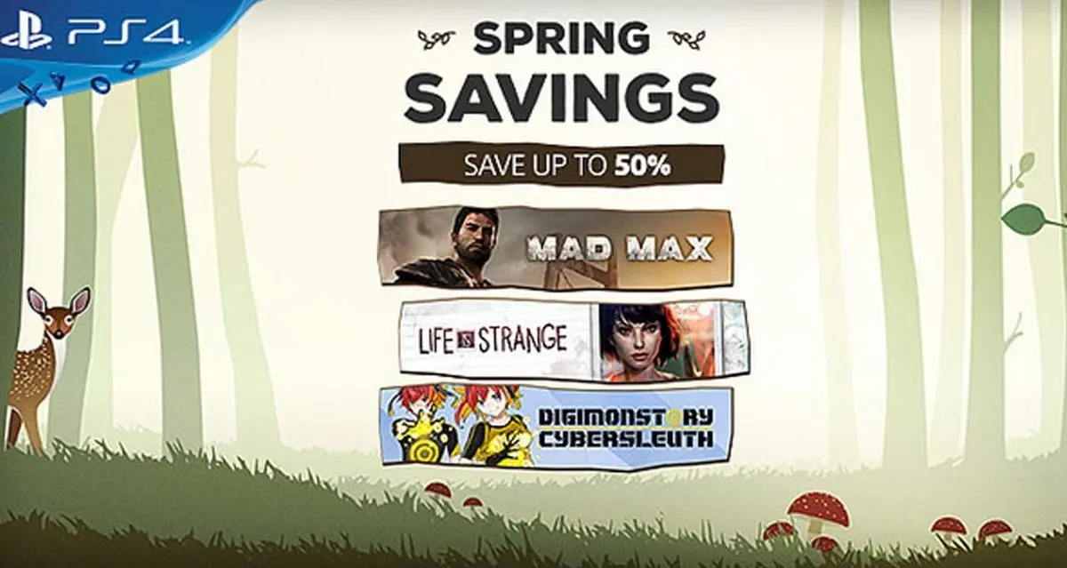 تخفیفات بهاری شبکه پلی استیشن آغاز شد