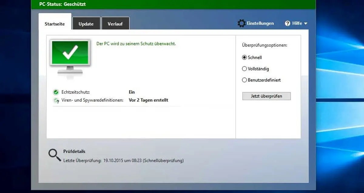 غیر فعال کردن Windows Defender در ویندوز ۱۰