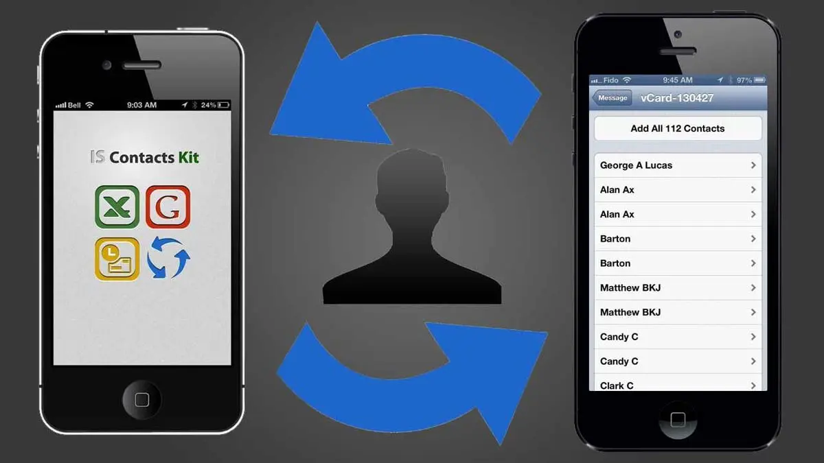 آموزش انتقال مخاطبین از آیفون به گوشی های دیگر