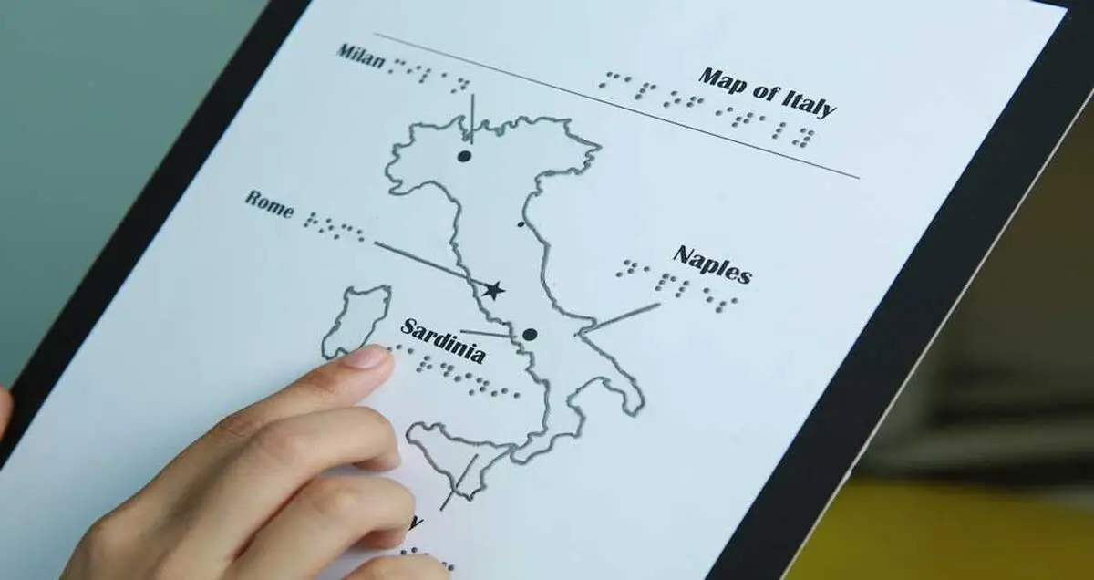 کتاب خواندن نابینایان با جوهر جدید امکان پذیر شد