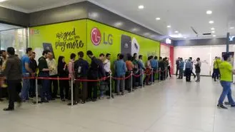 گزارش کلیک از صف خریداران LG G5