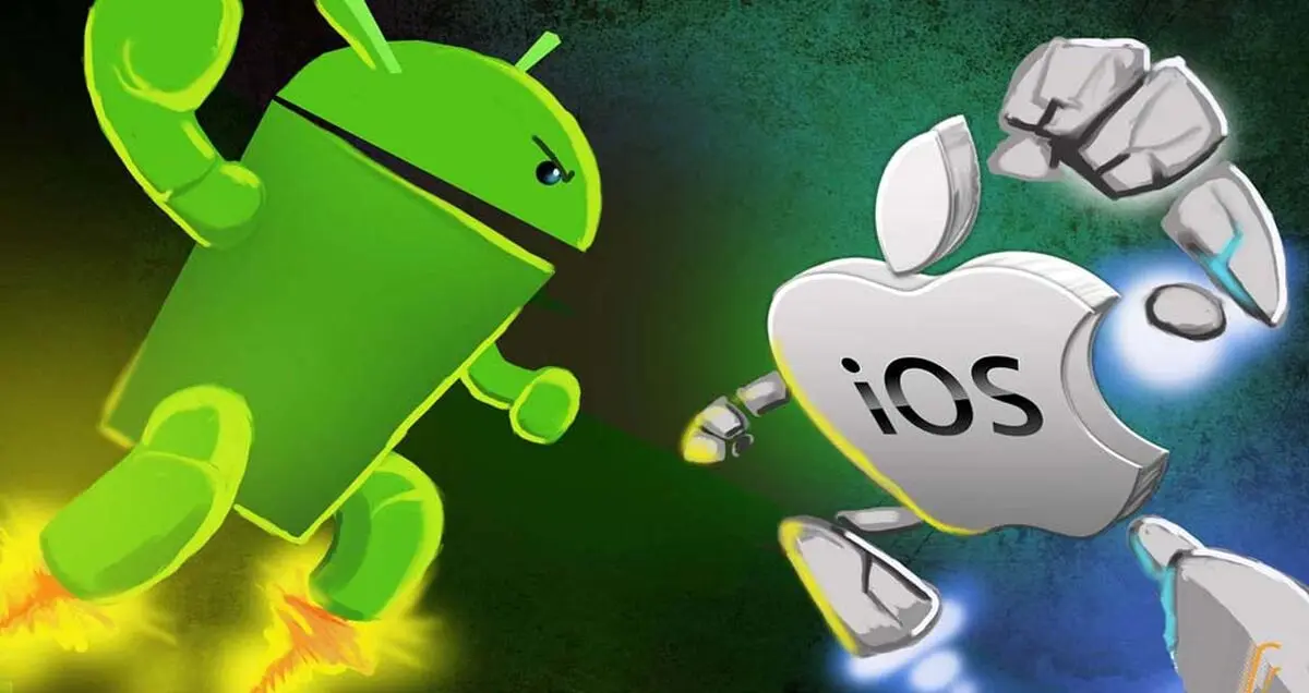 فعالیت کمتر کاربران اندروید نسبت به IOS در اینترنت