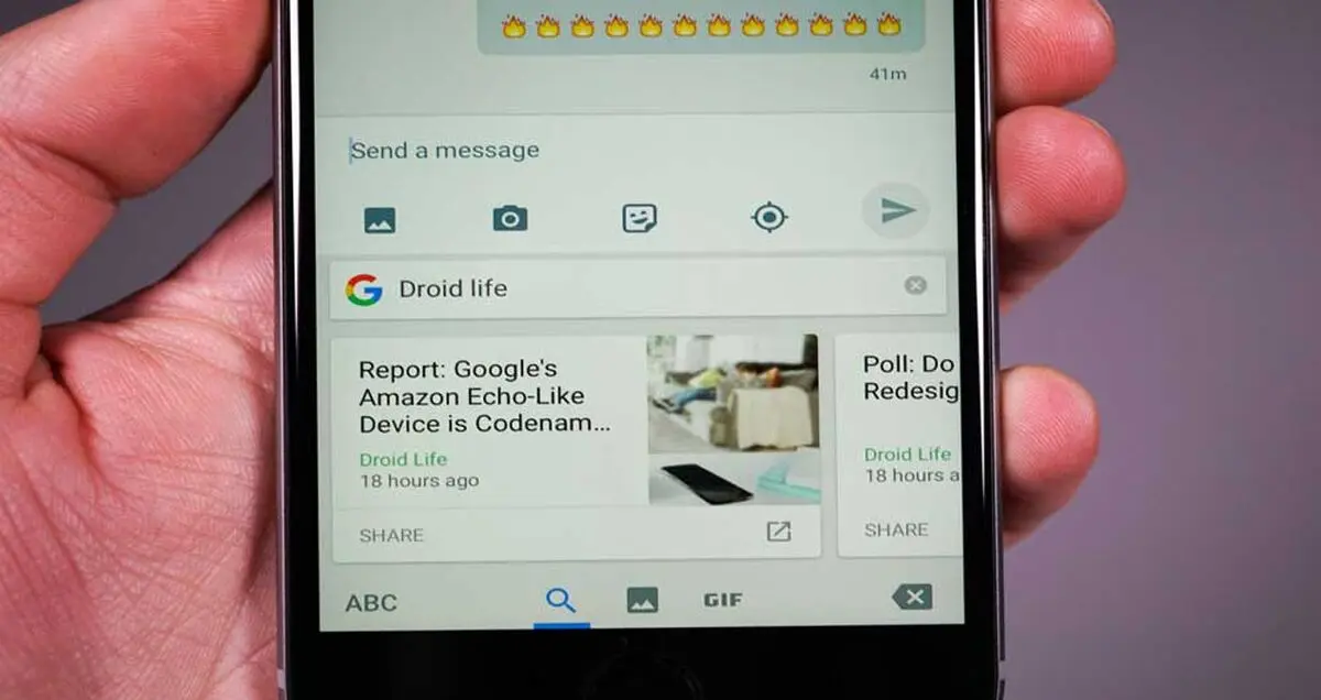 نفوذ گوگل در محصولات اپل با Gboard