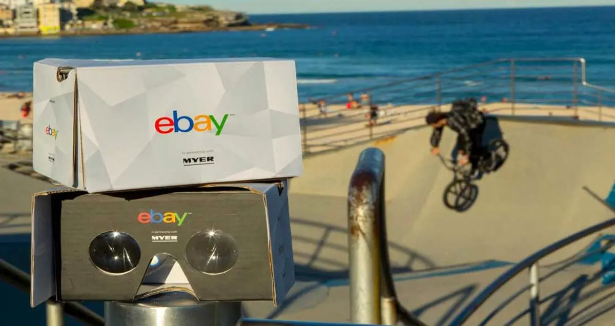 eBay اولین فروشگاه واقعیت مجازی را می‌سازد