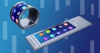 اولین گوشی هوشمند انعطاف پذیر ساخته شد