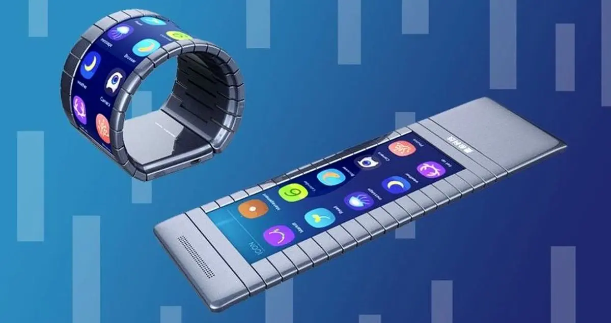 اولین گوشی هوشمند انعطاف پذیر ساخته شد