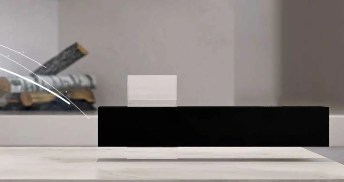 شرکت میزو بلندگوی معلق می‌سازد