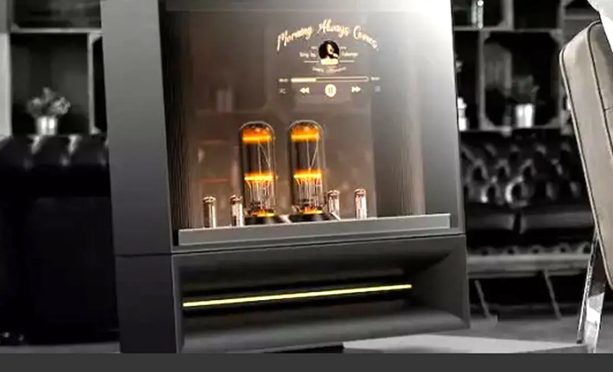 ال‌جی از DukeBox رونمایی کرد؛ دستگاه پخش موسیقی با نمایشگر OLED شفاف