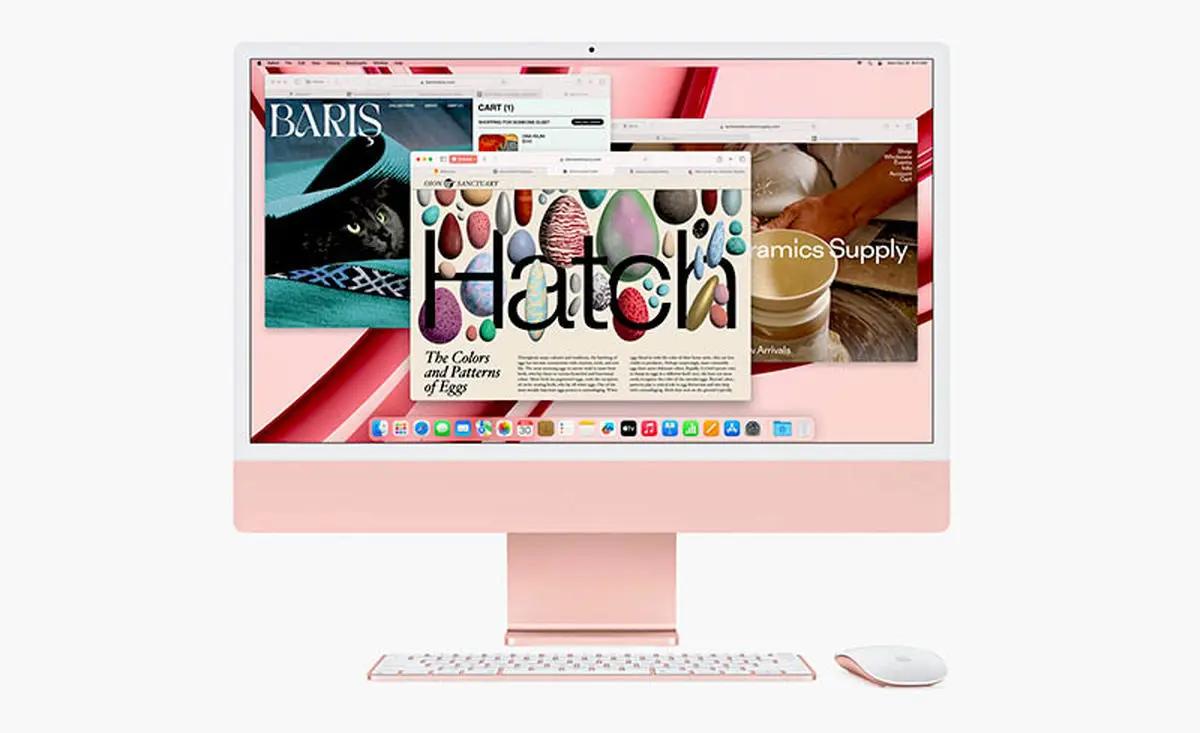 نسل جدید آی‌مک 24 اینچی با چیپ M3 معرفی شد