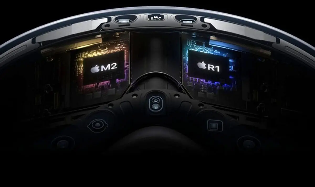 اپل ویژن پرو احتمالاً دارای نسخه رده‌بالای تراشه M2 با هسته‌های گرافیکی بیشتر خواهد بود