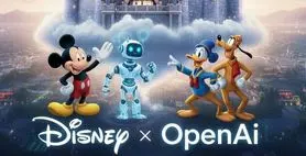 ترکیب خلاقیت و هوش مصنوعی؛ آغاز همکاری سه‌ساله اوپن‌ای‌آی و دیزنی از ۲۰۲۶