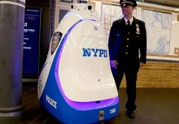 پلیس نیویورک از یک ربات برای حفظ امنیت ایستگاه مترو میدان تایمز استفاده خواهد کرد