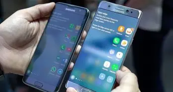 تست سقوط سامسونگ Galaxy Note 7 در مقابل S7 Edge
