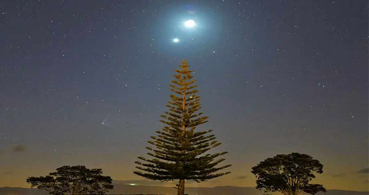 رویت ناهید و برجیس با چشم غیرمسلح در آسمان ایران