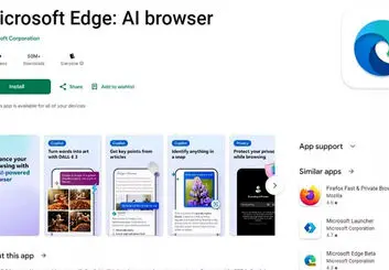 مایکروسافت لقب «مرورگر هوش مصنوعی» را به نام اج در اندروید و iOS اضافه کرد

