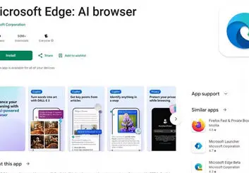 مایکروسافت لقب «مرورگر هوش مصنوعی» را به نام اج در اندروید و iOS اضافه کرد
