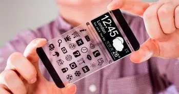 خودنمایی یک گوشی شفاف در تیزر تبلیغاتی کمپانی ویوو (Vivo)