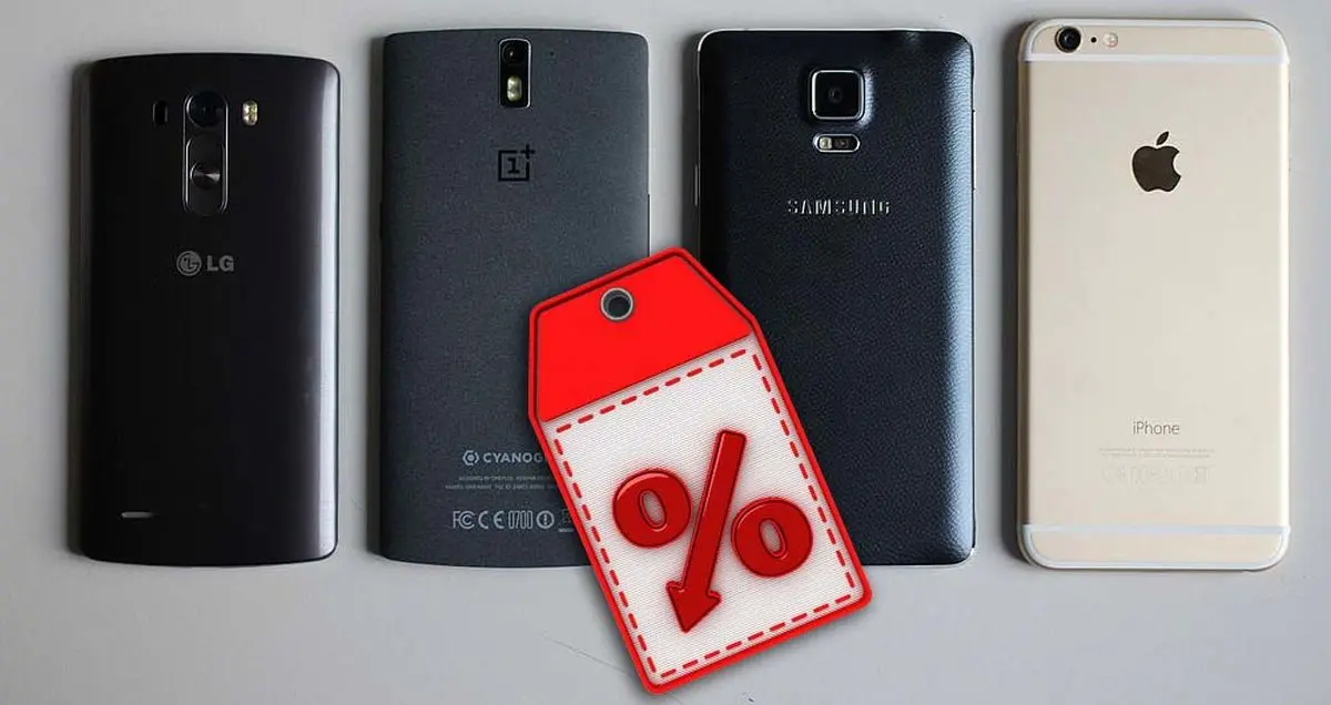 گوشی های هوشمند جدید پس از یک ماه نصف قیمت می شوند