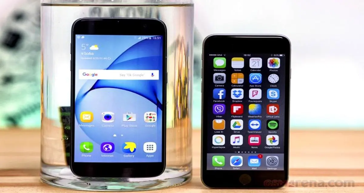 ۹ تفاوت جالب گوشی galaxy s7 با گوشی های iphone