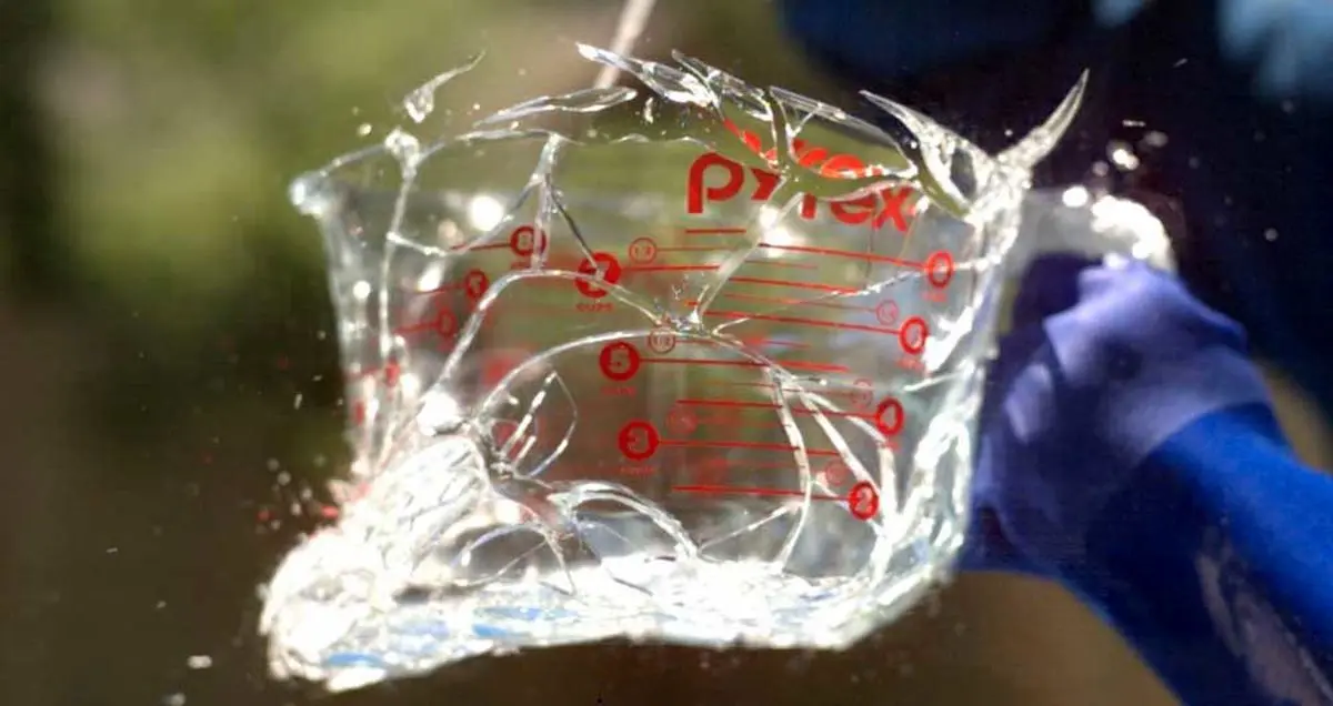 لحظه شگفت‌انگیز انفجار پیرکس