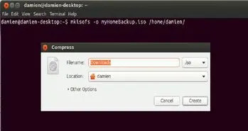 چگونه یک فایل ISO در لینوکس ایجاد کنیم؟