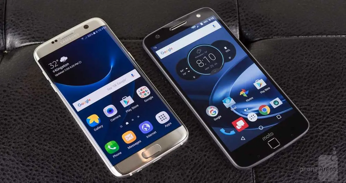 رقابت گلکسی S7 اکتیو و موتورولا در تست سقوط