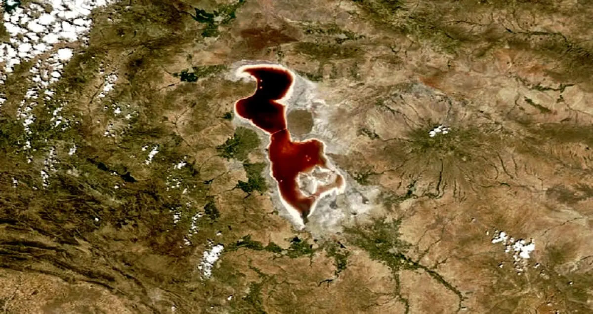 کشف عجیب ناسا در مورد دریاچه ارومیه