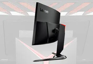 عرضه مانیتور خمیده مخصوص گیمرها توسط لنوو و AMD
