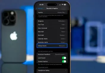 بتای iOS 17.2 تغییر صدای پیش‌فرض اعلان‌ها را در آیفون امکان‌پذیر می‌کند
