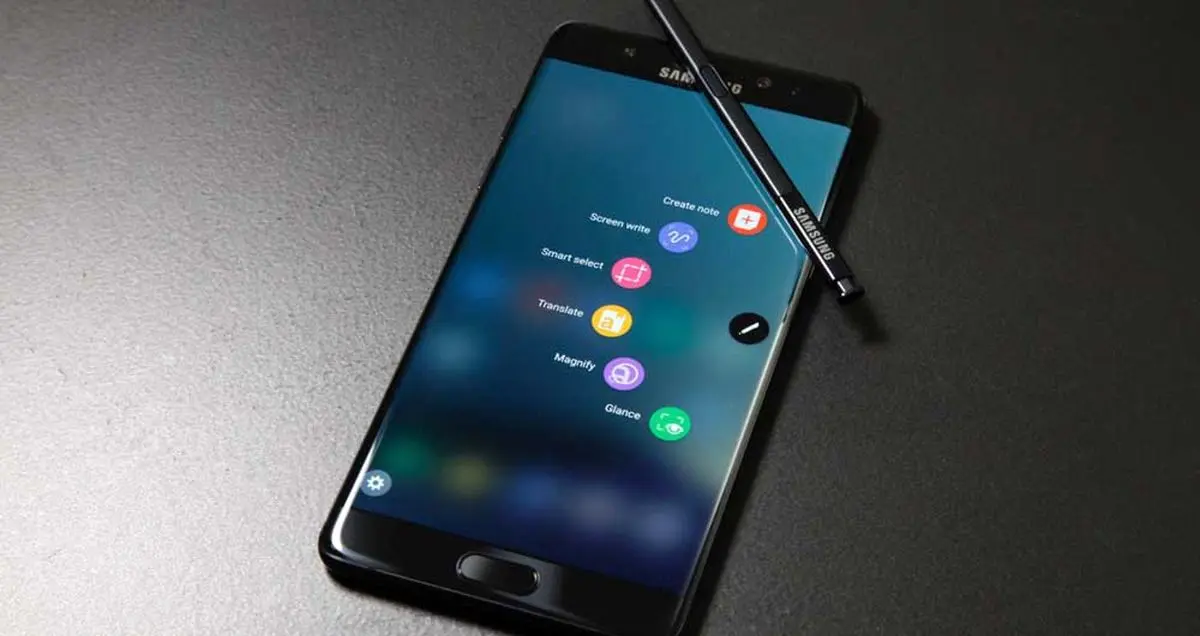 گلکسی نوت ۷ هم هنگ کرد