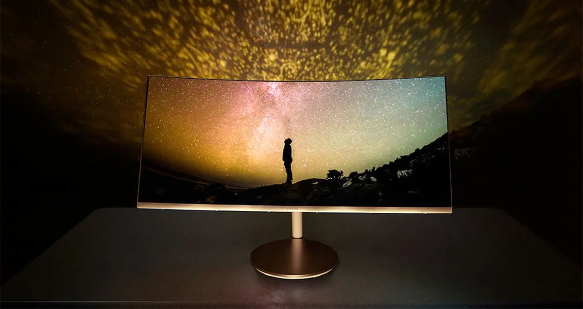 رونمایی از مانیتورهای خمیده کوانتوم دات سامسونگ ویژه گیمرها