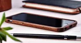 عرضه قاب چوبی زیبا برای آیفون ۷